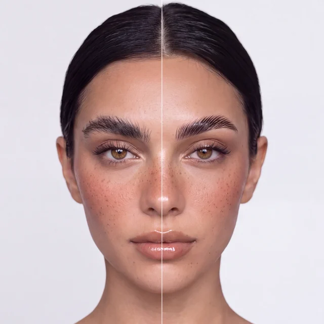 Before and after: Brow Lamination