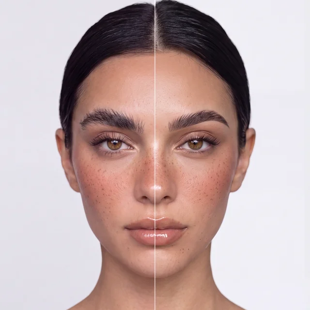 Before and after: Brow Sculpt