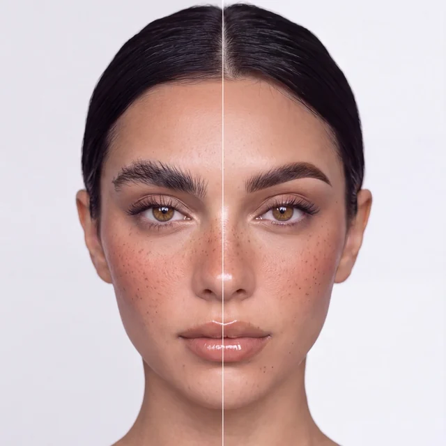 Before and after: Brow Tint